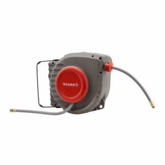 Carrete de manguera de aire portátil