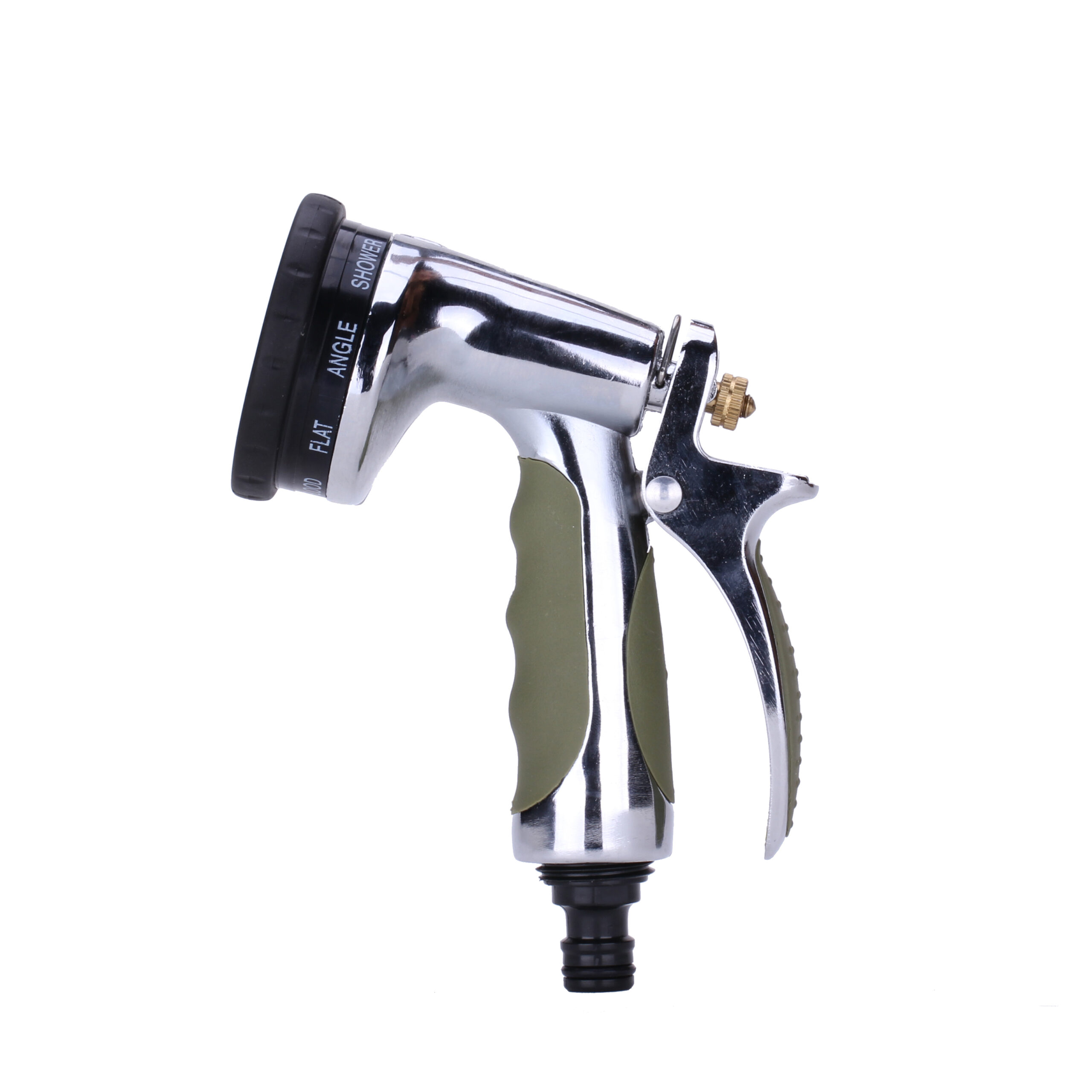 Pistola rociadora de aleación de zinc con 9 patrones, boquilla rociadora multifuncional para lavado de autos a alta presión