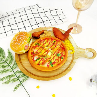 Molde para pizza de vidrio