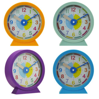 Reloj de escritorio de plástico