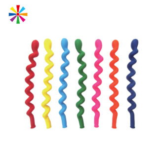 Globo con forma de espiral