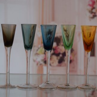 Copas de shot de colores