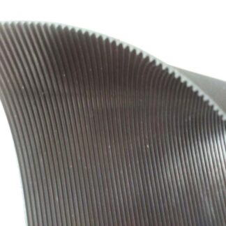 Lámina de caucho acanalada fina