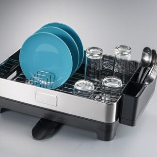 Escurridor de plástico y metal