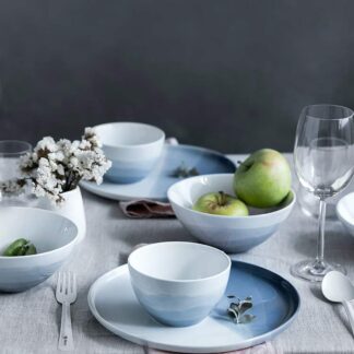 Porcelana bañada en gradiente