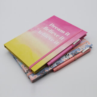 Cuaderno con estuche A5 y bolígrafo