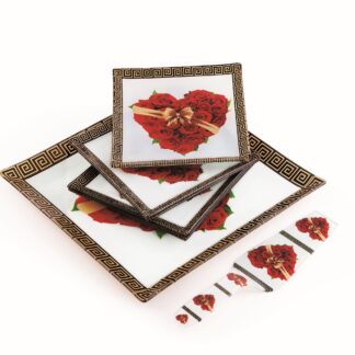 Juego de 8 platos para tartas