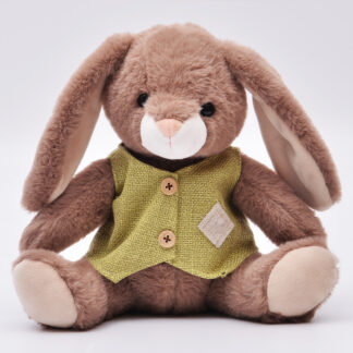 Peluche conejito con chaleco