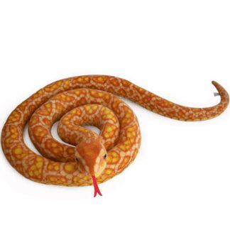 Peluche serpiente pitón realista