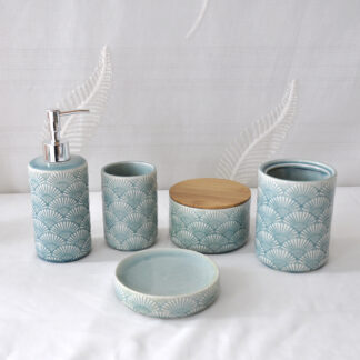 Juego de baño de cerámica