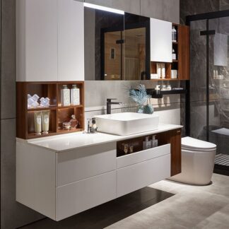 Mueble de baño lacado