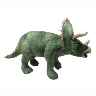 Juguete de dinosaurio triceratops