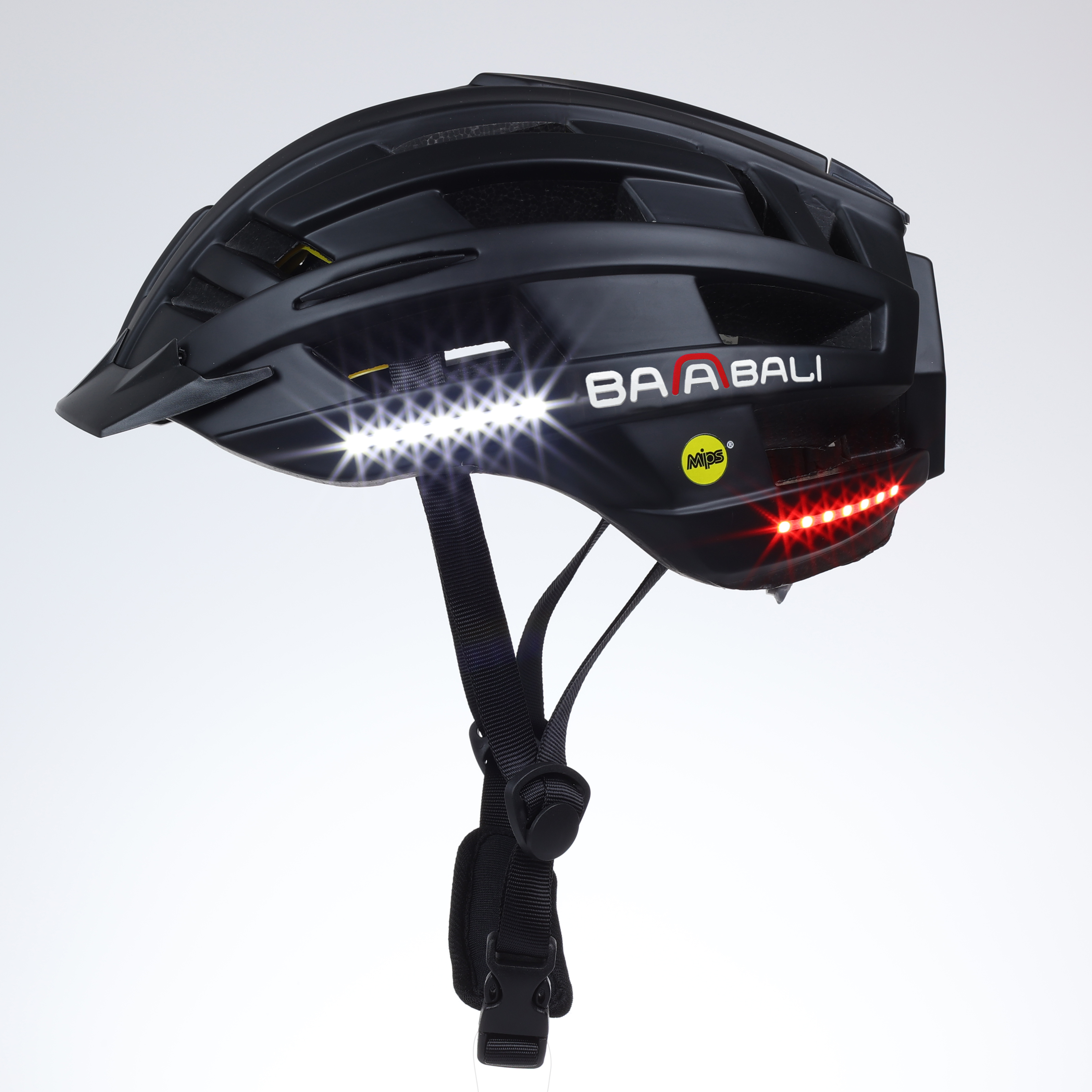 Casco intermitente inalámbrico y Bluetooth