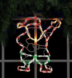 Luces navideñas decorativas de distintas siluetas