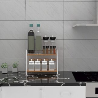 Rack de bamboo para cocina