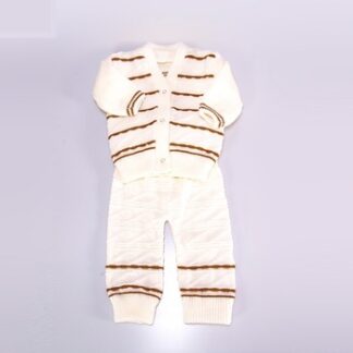 Suéter tejido a rayas