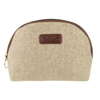 Bolsito de lino para maquillaje