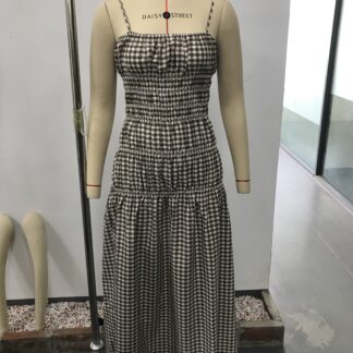 Vestido gingham