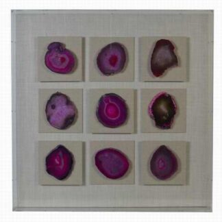 Arte de pared en ágata