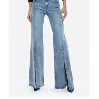 Jeans oxford para mujer