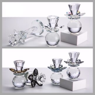 Candelabro de cristal