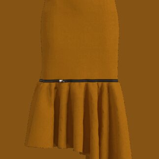 Pollera lino y algodón