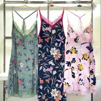 Camisón de satén varios estampados