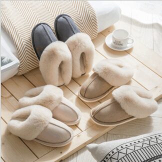 Pantuflas de mujer con piel varios colores