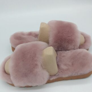 Pantufla efecto piel