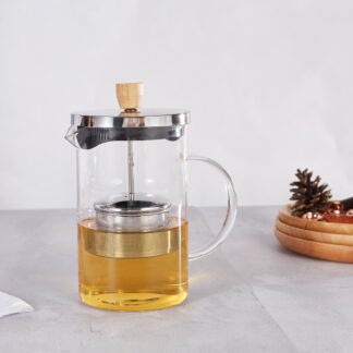 Tetera de vidrio resistente al calor