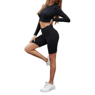 Set deportivo biker y top