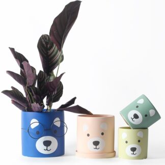 Macetas con temática infantil