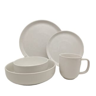 Juego de vajilla cerámica esmaltada