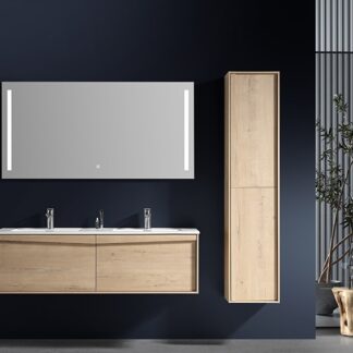 Mueble de baño con lavabo doble