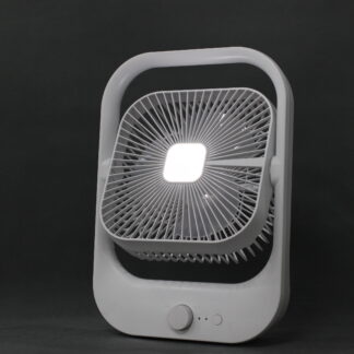 Mini ventilador portatil con luz de noche