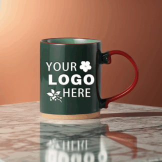 Taza de cerámica con logotipo personalizado