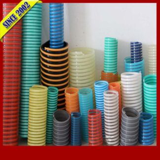 Manguera de succión helicoidal de PVC