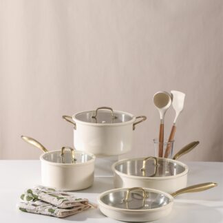 Juego de cocina de acero inoxidable