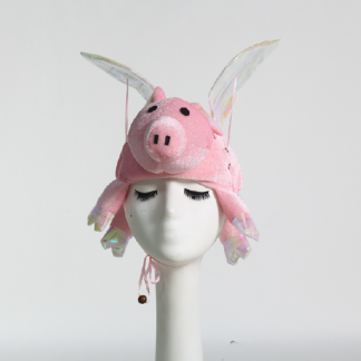 Gorro de cerdo volador
