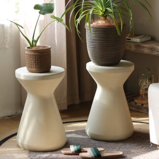 Mesa de centro de concreto