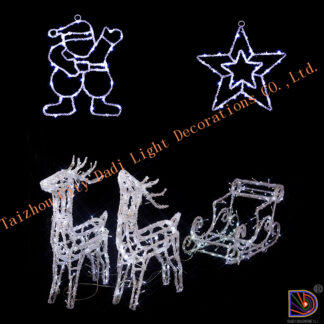 Motivos acrílicos con luces