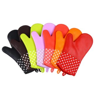 Guantes de silicona para cocina