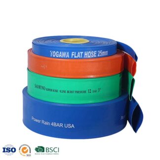 Manguera plana de PVC