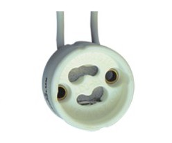 Portalámparas de porcelana