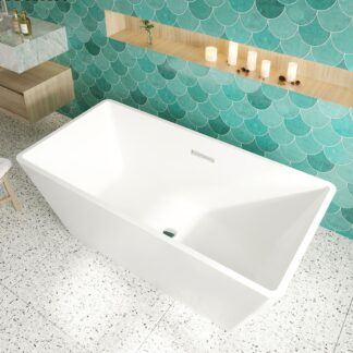 Bañera acrílica independiente