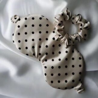 Máscara para ojos + lazo para el cabello