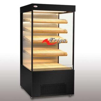 Vitrina abierta de doble temperatura