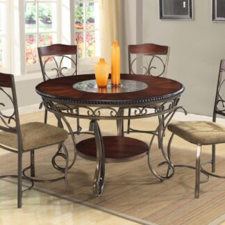 Mesa de comedor de metal