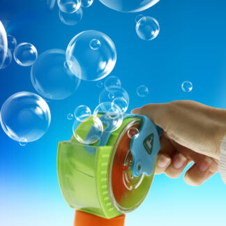 Maquina giratoria con burbujas