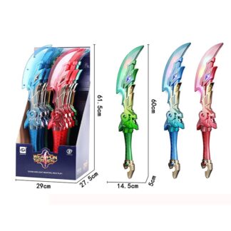 Set de arma con luces y sonidos